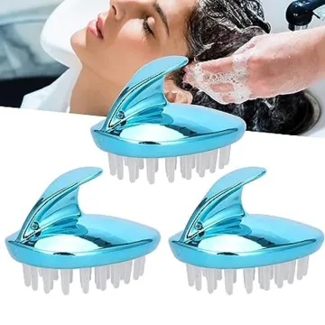 Scalp Massager Silicone Shampoo Brush